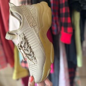 Steve Madden Taupe Sneakers for Women